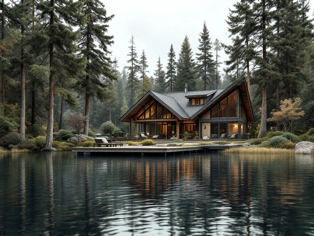 A wooded Minnetonka lake home